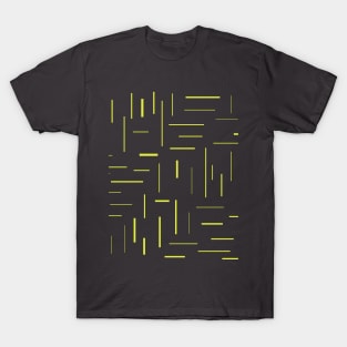 yellow lines T-Shirt